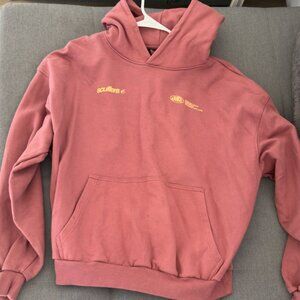 Scuffers Sign Burgundy Hoodie